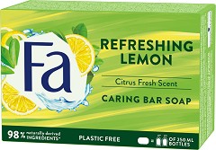Fa Refreshing Lemon Caring Bar Soap -       - 