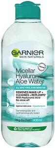 Garnier Hyaluronic Aloe Micellar Water - Мицеларна вода от серията Hyaluronic Aloe - продукт