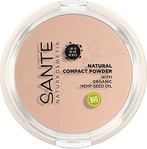 Sante Natural Compact Powder - Натурална компактна пудра с био масло от коноп - пудра