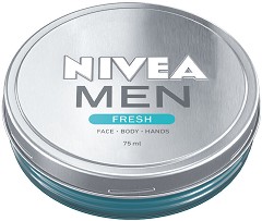Nivea Men Fresh - Освежаващ гел крем за мъже - крем