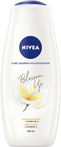 Nivea Blossom Up Tiare Shower Gel - Душ гел с масло то жожоба - душ гел