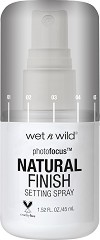Wet'n'Wild Photo Focus Natural Finish Setting Spray - Фиксиращ спрей за грим - продукт