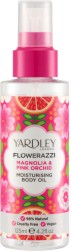 Yardley Flowerazzi Moisturising Body Oil - Хидратиращо олио за тяло с аромат на магнолия и розова орхидея - олио