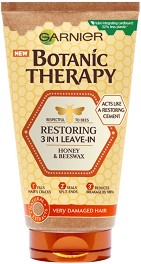 Garnier Botanic Therapy Honey & Beeswax Restoring 3 in 1 Leave-In - Крем за много увредена коса от серията Honey & Propolis - продукт