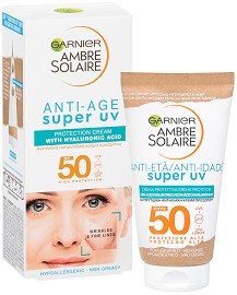 Garnier Ambre Solaire Anti-Age Cream SPF 50 -         Ambre Solaire - 