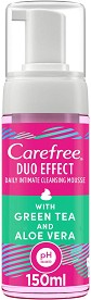Carefree Duo Effect Daily Intimate Cleansing Mousse -         - 