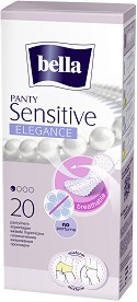 Bella Panty Sensitive Elegance - Ежедневни дамски превръзки без аромат в опаковки от 20 и 60 броя - дамски превръзки