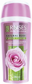 Nature of Agiva Rose Water Vitalizing Shower Gel - Витализиращ душ гел с розова вода от серията "Roses" - душ гел