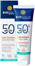 Biosolis Sport Sun Milk SPF 50+ -        -   