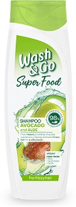 Wash & Go Super Food Avocado & Aloe Shampoo -         - 
