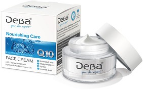 Подхранващ дневен крем за лице с Q10 Дева - За нормална към суха кожа от серията "Coenzyme Q10" - крем
