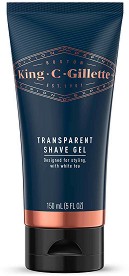 King C. Gillette Transparent Shave Gel - Прозрачен гел за бръснене от серията King C. - гел