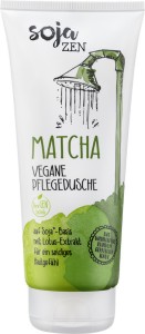 SojaZen Matcha Vegan Shower Gel - Веган душ гел със соев протеин, лотос и чай матча - душ гел