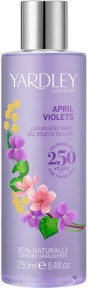 Yardley April Violets Luxury Body Wash - Луксозен душ гел за тяло от серията "April Violets" - душ гел