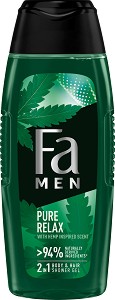 Fa Men Pure Relax Body & Hair Shower Gel -            Pure -  