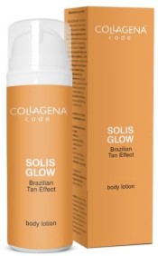 Collagena Code Solis Glow Brazilian Tan Effect - Лосион за придобиване на тен от серията Code - лосион