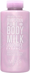 MDS Bath & Body Temptation Pure Body Milk -         Bath & Body -   