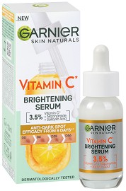Garnier Vitamin C Super Glow Serum - Серум за лице от серията Vitamin C - серум