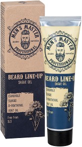 Men's Master Professional Beard Line-Up Shave Gel -    - 