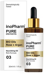 InoPharm Pure Elements BIO Oils Rose + Argan -          - 