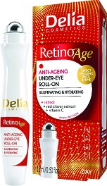 Delia RetinoAge Anti-Ageing Under-Eye Roll-n -      ,        - 