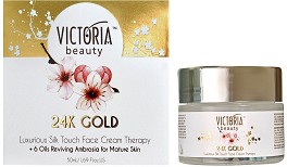 Victoria Beauty 24K Gold Anti-Aging Face Cream - Крем за лице против стареене - крем