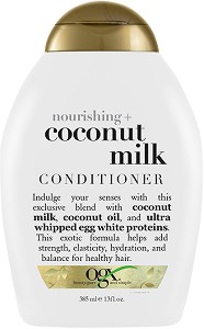 OGX Nourishing Coconut Milk Conditioner - Подхранващ балсам за коса с кокос - балсам