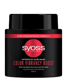 Syoss Color Vibrancy Boost Intensive Hair Mask - Маска за боядисана коса - маска