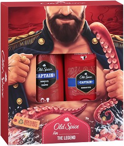 Old Spice Captain - Подаръчен комплект за мъже от серията "Captain" - продукт