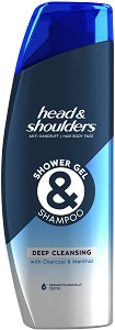 Head & Shoulders Shower Gel & Shampoo Deep Cleansing -            - 