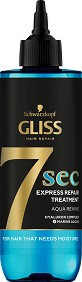 Gliss 7sec Express Repair Treatment Aqua Revive - Експресна възстановяваща маска за суха коса - маска