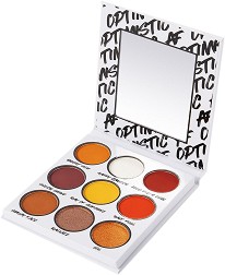 BH Cosmetics Optimistic AF - Палитра с 9 цвята сенки от серията "Say it!" - сенки