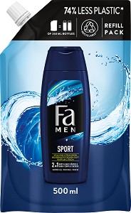 Fa Men Sport 2 in 1 Body & Hair Shower Gel -        Sport -  