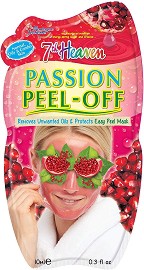 7th Heaven Passion Peel-Off Face Mask - Почистваща пилинг маска за лице с нар - маска