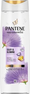 Pantene Pro-V Miracles Silky & Glowing Shampoo - Шампоан с биотин и копринен протеин - шампоан