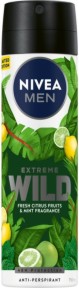 Nivea Men Extreme Wild Citrus & Mint Anti-Perspirant -        Nivea Men - 