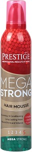 Prestige Mega Strong Hair Mousse -        - 