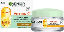 Garnier Vitamin C Glow Jelly - Хидратиращ гел за лице от серията Vitamin C - гел