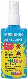 Репелент за деца против комари и кърлежи Mediskin - продукт