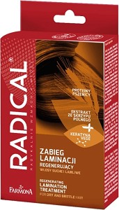 Farmona Radical Regenerating Lamination Treatment - Ламинираща терапия за суха и крехка коса от серията "Radical" - продукт