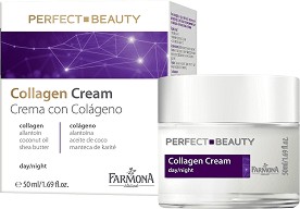 Farmona Perfect Beauty Collagen Cream - Крем против стареене с колаген от серията "Perfect Beauty" - крем