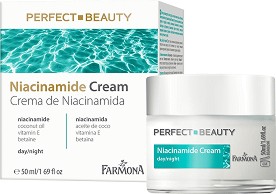 Farmona Perfect Beauty Niacinamide Cream - Крем против стареене с витамин B3 от серията "Perfect Beauty" - крем