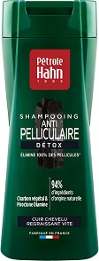 Petrole Hahn Anti-Dandruff Detox Shampoo - Мъжки шампоан против пърхот за мазна коса - шампоан