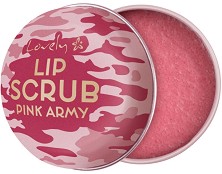 Lovely Pink Army Lip Scrub -     - 