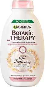 Garnier Botanic Therapy Oat Delicacy Soothing Shampoo - Успокояващ шампоан за деликатна коса и скалп от серията Botanic Therapy - 