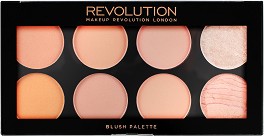 Makeup Revolution Hot Spice Ultra Blush Palette -       - 