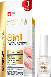 Eveline 8 in 1 Total Action Intensive Nail Conditioner -         Swiss Recipe - 