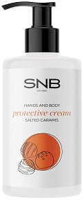 SNB Salted Caramel Hands & Body Protective Cream -            - 