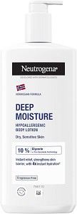 Neutrogena Deep Moisture Hypoallergenic Body Lotion -          - 