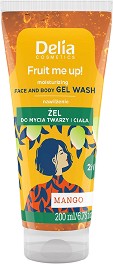 Delia Fruit me up! Moisturizing Face and Body Gel Wash 2 in 1 -              Fruit me up! - 